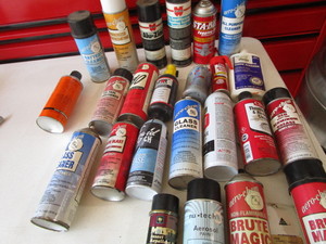 lot 167 image: Cleaners, Lubricants