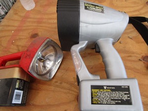 lot 172 image: Spot Light, Vintage Flashlight