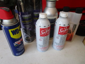 lot 205 image: WD40, Seafoam, Tire Finnish Diesel Power