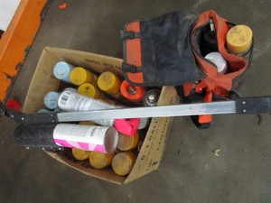 lot 230 image: Markers Paint, Applicator & Vest