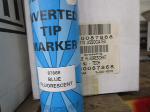 lot 231 image: Blue Fluorescent Marker Paint