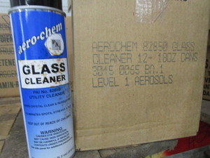 lot 233 image: Glass Cleaner Spray Cans