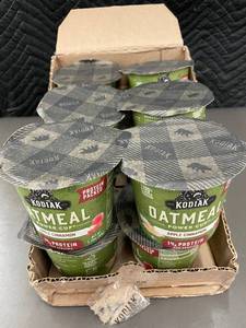 Case of 12 Kodiak Apple Cinnamon Oatmeal Power Cups