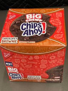 lot 246 image: Big Chewy Chips Ahoy Chocolate Brownie Cookies 7 Packs