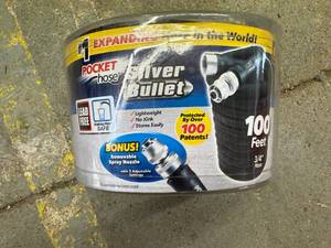 lot 14 image: Pocket Hose Silver Bullet 100ft