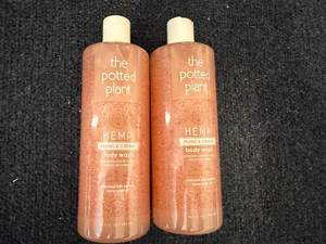 lot 19 image: 2 Bottles of The Potted Plant Body Wash