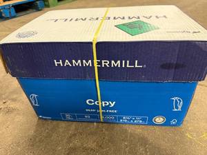 lot 40 image: 5,000 Sheets of Hammermill Copy Paper