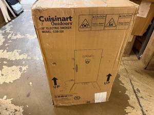 lot 52 image: Cuisinart Outdoors 30 Electric Smoker