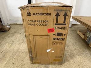 lot 53 image: Aobosi Compressor Wine Cooler