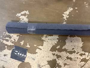 lot 55 image: Roll of Blue Carpet