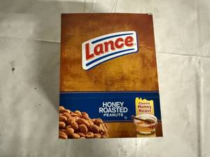 lot 127 image: 12 Packs of Lance Honey Roasted Peanuts
