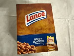 lot 130 image: 12 Packs of Lance Honey Roasted Peanuts