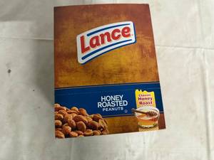 lot 131 image: 12 Packs of Lance Honey Roasted Peanuts