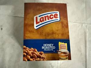 lot 135 image: 12 Packs of Lance Honey Roasted Peanuts