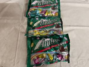 lot 143 image: 3 Bags of Andes Creme De Menthe Eggs