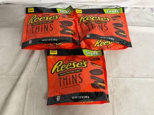 lot 150 image: 3 Bags of Reeses Dark Chocolate Thins