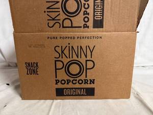 lot 153 image: 12 Bags of Original Skinny Pop Popcorn