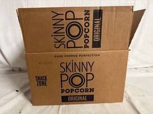 lot 154 image: 12 Bags of Original Skinny Pop Popcorn
