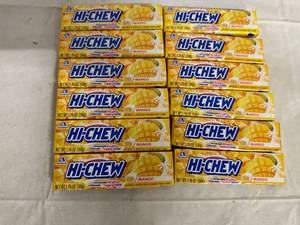 lot 193 image: 12 Packs of Hi-Chew Mango Gum