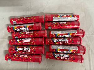 lot 205 image: 12 Packs of Skittles Littles