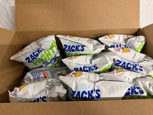 lot 99 image: Zacks Mighty Organic Lime Tortilla Chips