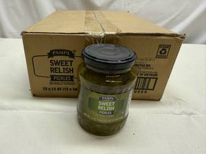 lot 53 image: 12x 12oz Sweet Relish Pickles