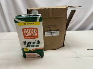 lot 55 image: Good Karma Vegan Unsweetened Protein-Flaxmilk &  Protein 12026