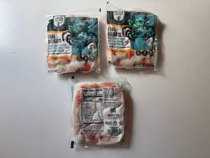 lot 94 image: AA. 3x 160z Crab Delights-Louis Kemp-22025