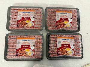 lot 143 image: A. 6x 12oz Orignal Breakfast Sausage Links