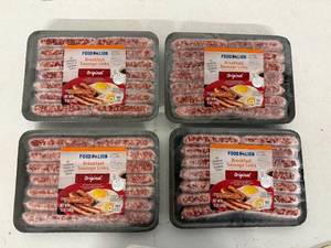 lot 144 image: A. 6x 12oz Orignal Breakfast Sausage Links