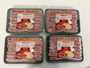 lot 145 image: A. 6x 12oz Orignal Breakfast Sausage Links