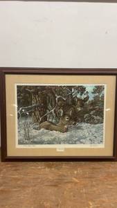 lot 12 image: Brian LaCroix Artwork Afternoon Refuge Framed Artist Proof