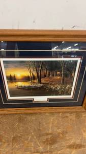 lot 39 image: Framed Art Print Simple Pleasures by Jim Hansel