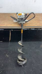 lot 82 image: Jiffy Ice Drill Model 77 with Auger