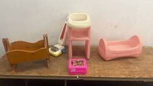 lot 130 image: Collection of Childrens Play Furniture and Toys