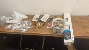 lot 143 image: Assorted Home Improvement Hardware and Decor Lot