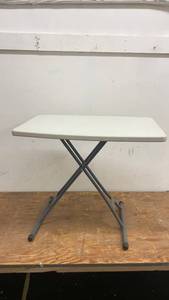 lot 185 image: Folding Table with Collapsible Legs