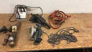 lot 187 image: Collection of Power Tools and Automotive Parts