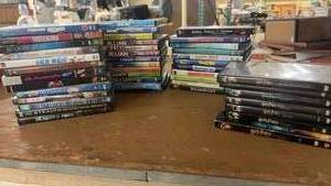 lot 198 image: Collection of 30 Mixed DVDs Including Harry Potter and Disney Classics