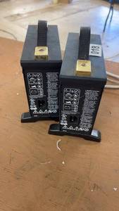 lot 210 image: Pair of Universal Adaptors with Power Cable