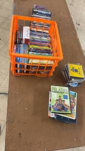 lot 222 image: Large Collection of DVDs and Music CDs