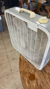 lot 234 image: Lasko Box Fan with Adjustable Speeds