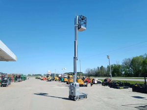 lot 11 image: 2017 Genie Model 20MVL Vertical Mast Lift
