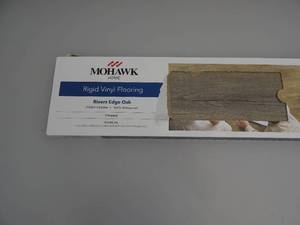 Mohawk Rigid Vinyl Flooring - Color: Rivers Edge Oak