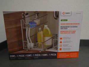 lot 47 image: Sliding Undersink Organizer