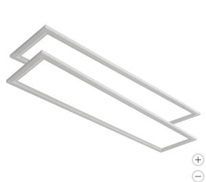 lot 16 image: Artika Sunray Ultrathin LED panel 2-Pack