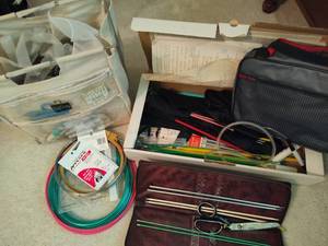 lot 167 image: Lot of Knitting Supplies