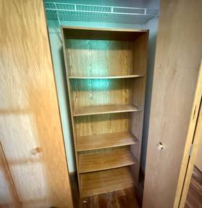 lot 194 image: Five Shelf Bookcase