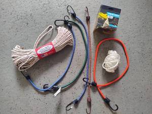 lot 247 image: Assorted RopeBungee Cords