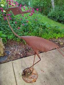 lot 302 image: Metal Outdoor Crane